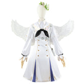Blue Archive Ako Tendo Cosplay Costume White Dress Anime Cosplay Outfit - Halloweez